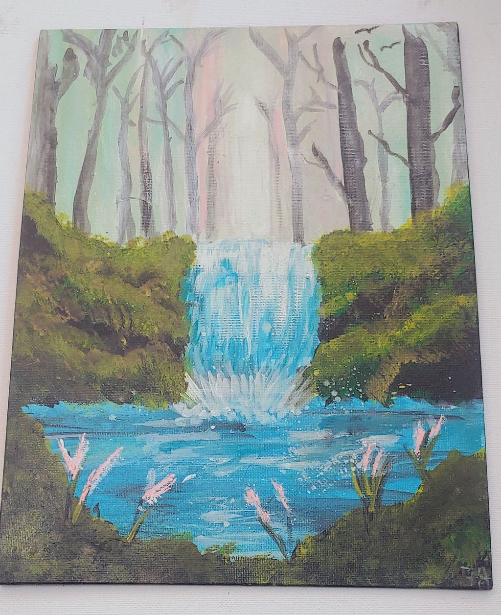  Landscape Paintings - hand painted 14 x 11 inch canvas panel 