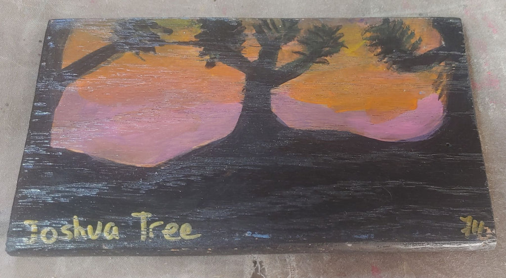 Landscape Paintings - hand painted 14 x 11 inch stretched canvas  