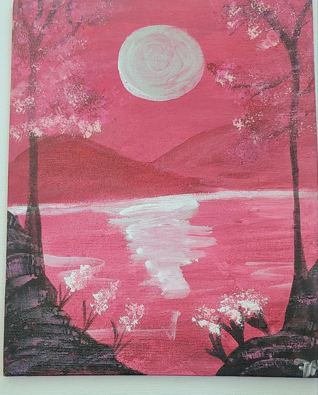 Landscape Paintings - hand painted  8 x 10 inch stretched canvas 