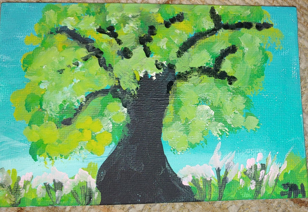 Landscape Paintings - hand painted  8 x 10 inch canvas panel 