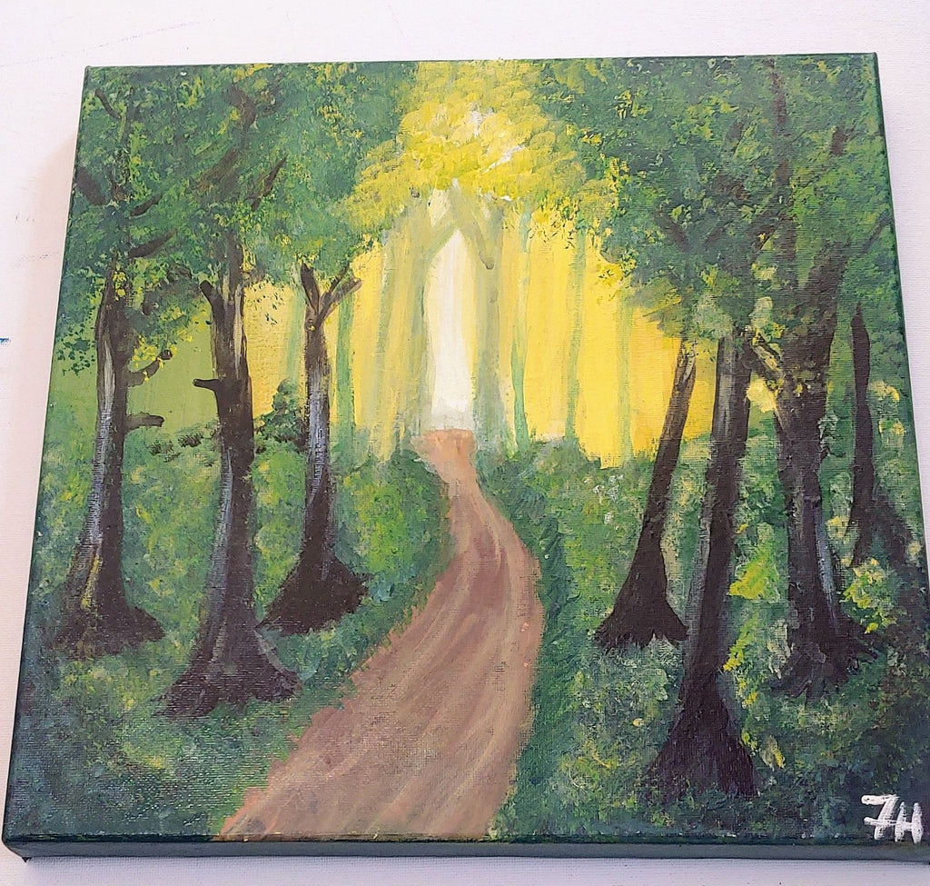  Landscape Paintings - hand painted 14 x 11 inch canvas panel 