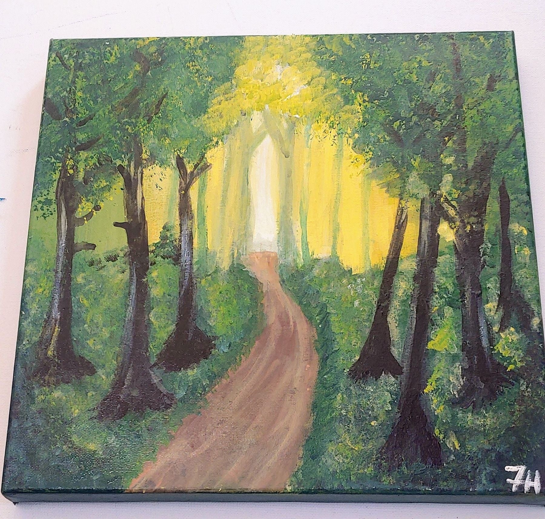  Landscape Paintings - hand painted 14 x 11 inch canvas panel 