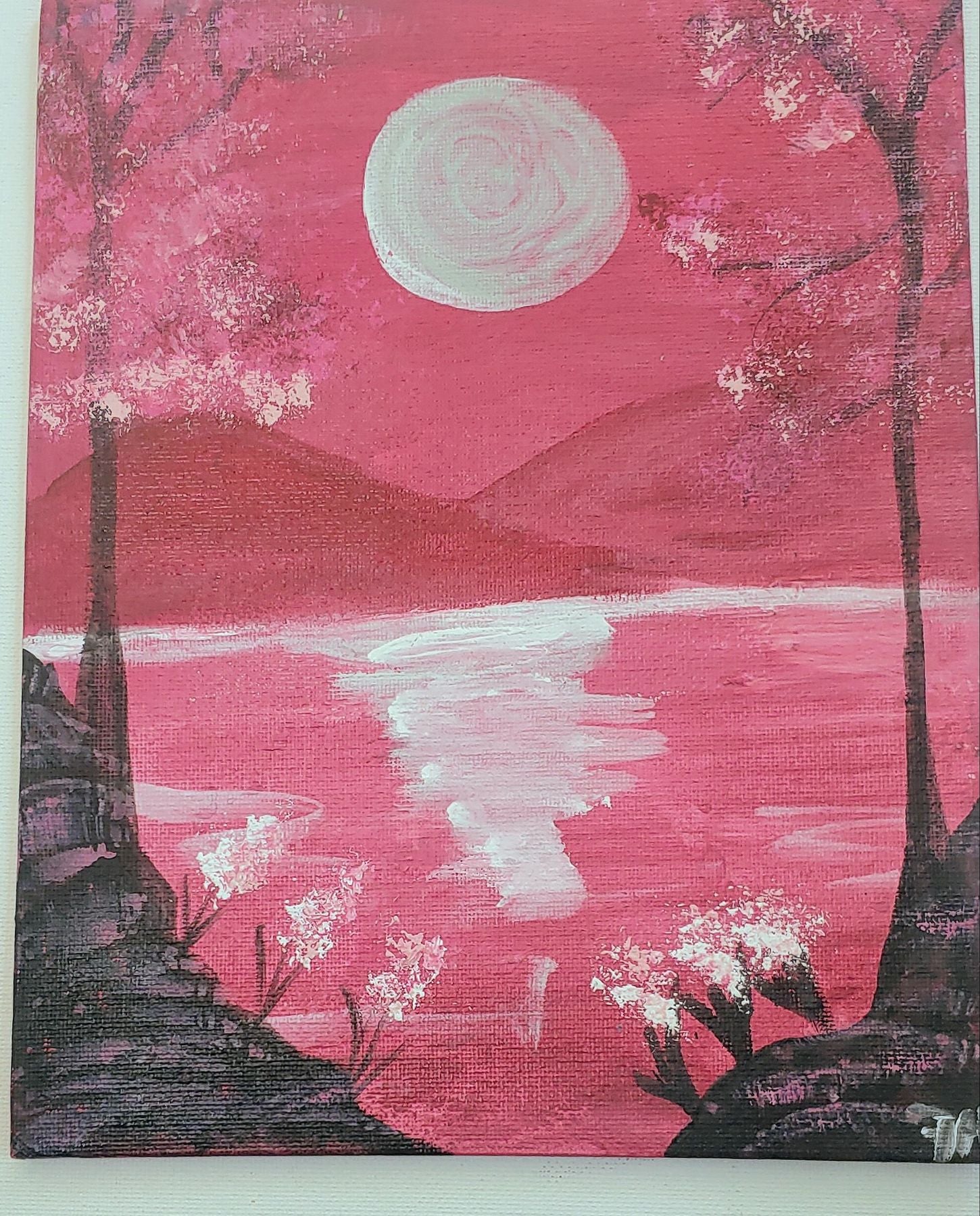 Landscape Paintings - hand painted  8 x 10 inch canvas panel 