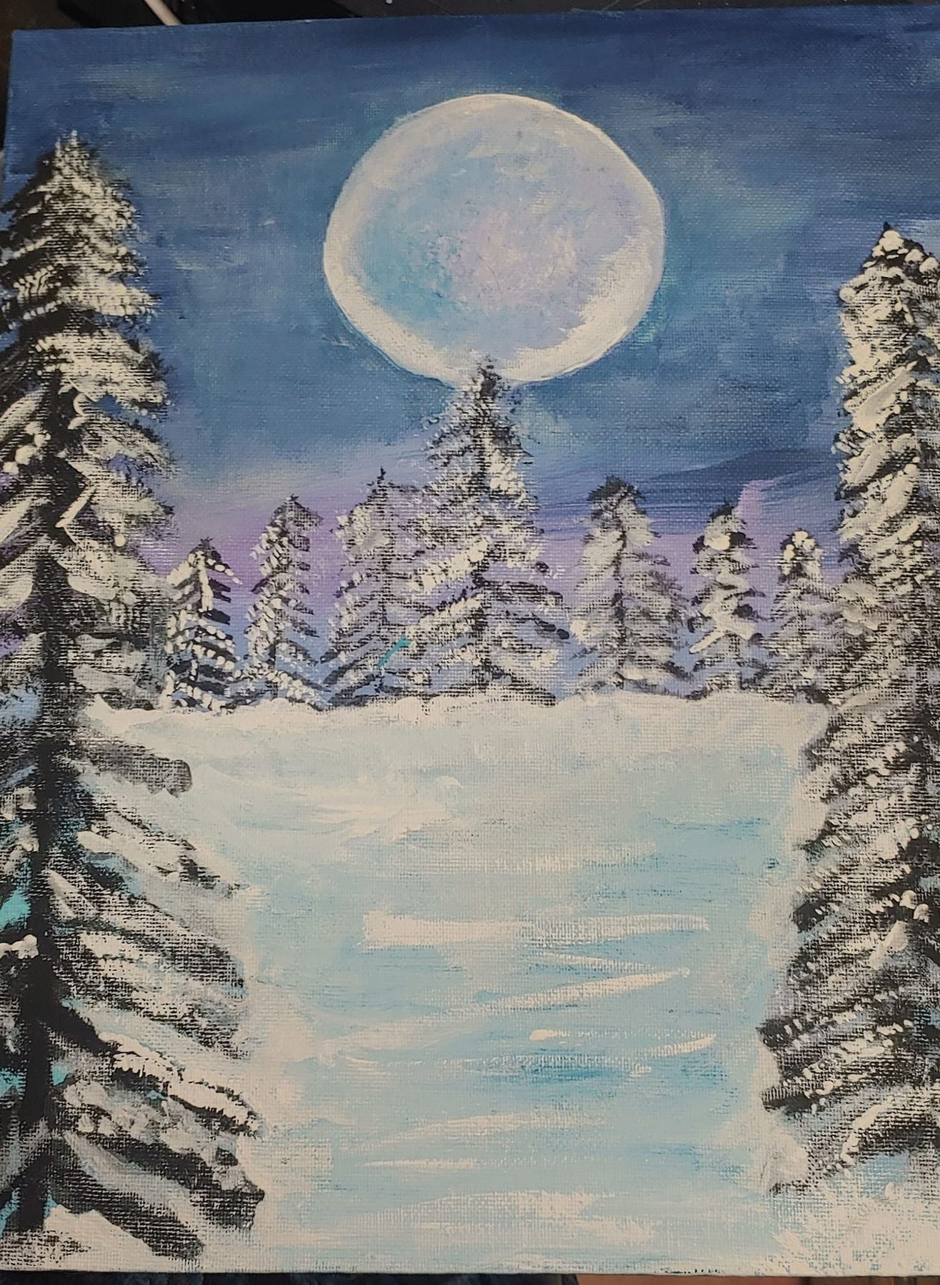 Landscape Paintings - hand painted  8 x 10 inch canvas panel 