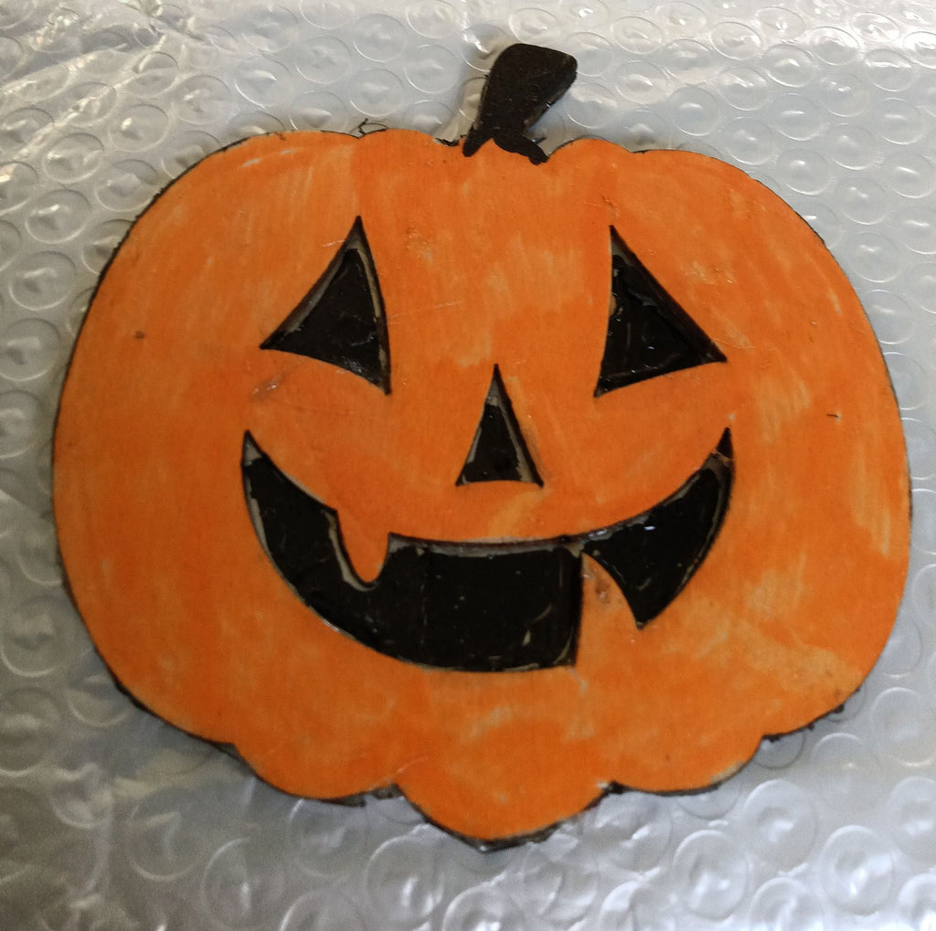 wooden shapes - pumpkins