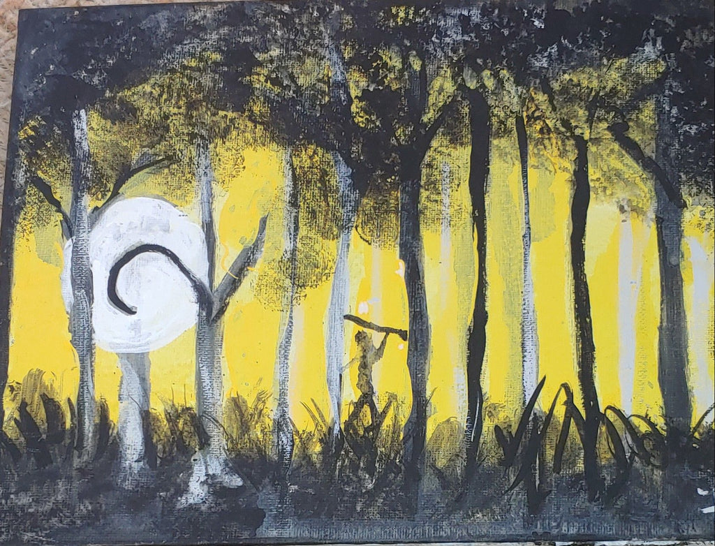 Landscape Paintings - hand painted  8 x 10 inch canvas panel 